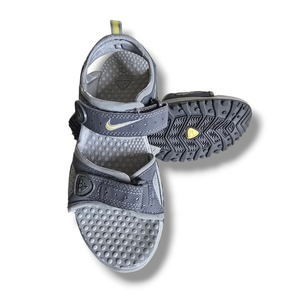Nike Ladies Straprunner Gray Athletic Outdoor Sandals